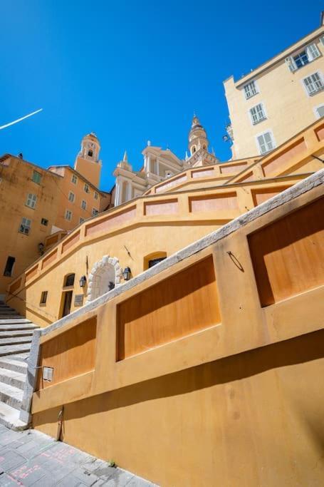 Le Landelle - Centre- Climatisation -Proche Gare Sncf Lejlighed Menton Eksteriør billede